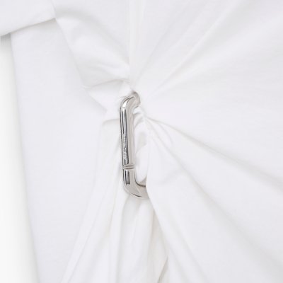 THE POP J MARC LOGO DRAPE BOXY TEE